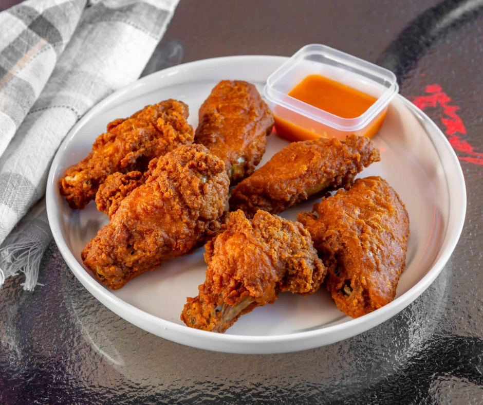 6 Piece Chicken Wings - Halal Wings