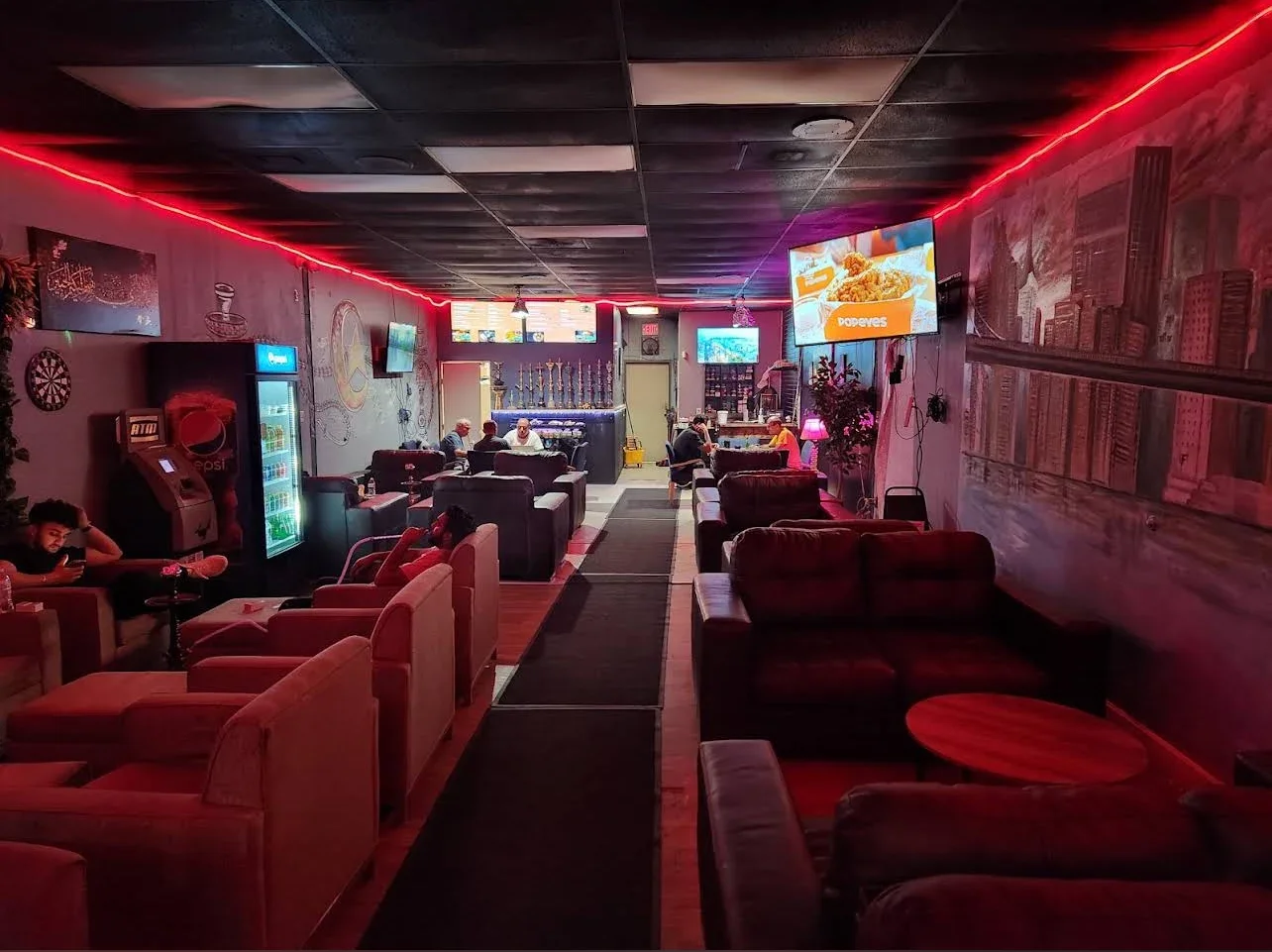 Kaif Cafe - Kaif Cafe interior – cozy Middle Eastern restaurant and hookah lounge in Kenner, LA